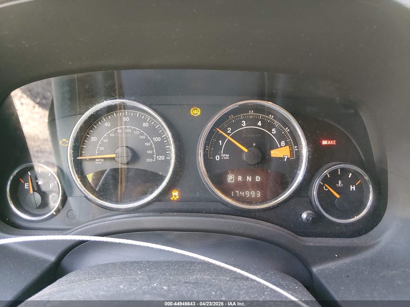 2016 Jeep Compass Latitude VIN: 1C4NJDEB7GD745268 Lot: 44946643