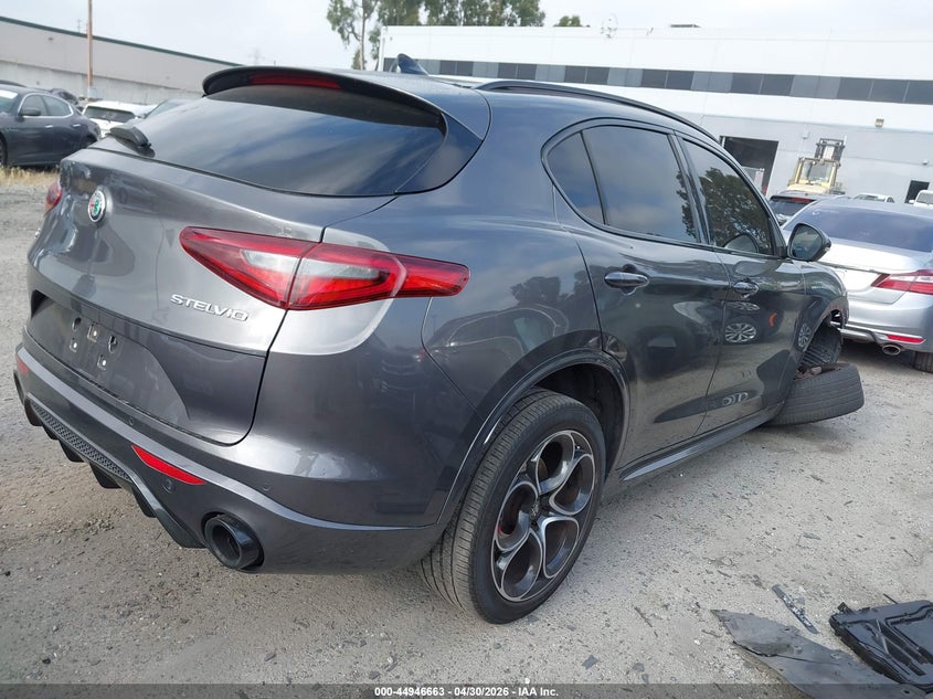 Vin: zaspakbn2p7d55230, lot: 45444059, alfa romeo stelvio veloce awd 20234