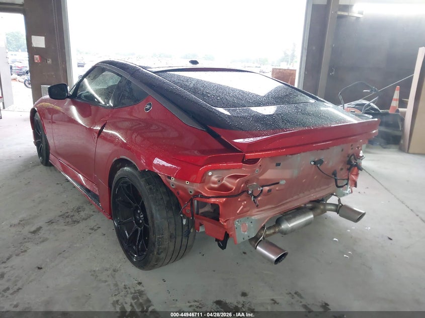 Vin: jn1bz4ch4rm365314, lot: 45444107, nissan z nismo auto 20243
