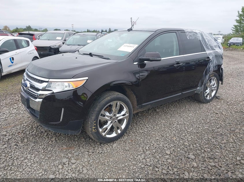 Vin: 2fmdk4kc3eba19055, lot: 45444210, ford edge limited 20142