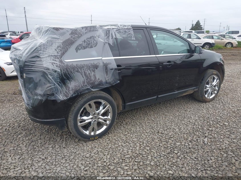 Vin: 2fmdk4kc3eba19055, lot: 45444210, ford edge limited 20144