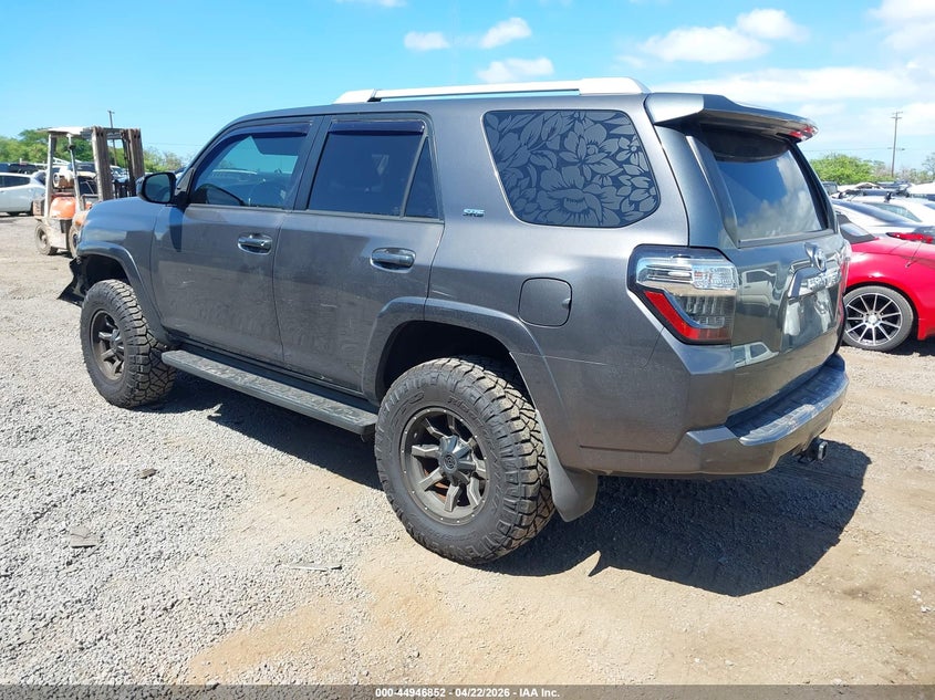 Vin: jtebu5jr3g5366549, lot: 45444247, toyota 4runner limited/sr5/sr5 premium/trail/trail premium/trd pro 20163