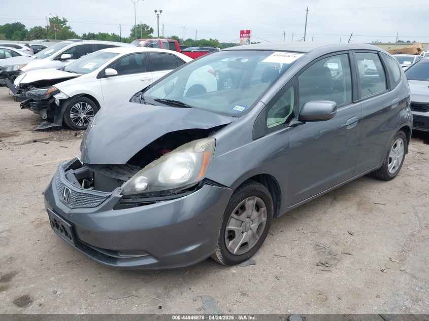 2012 Honda Fit 1.5 grey Lot 111044946878 Vin JHMGE8H37CC032670