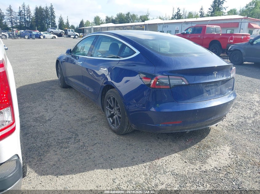 Vin: 5yj3e1ebxjf129736, lot: 45444352, tesla model 3 long range/performance 20183