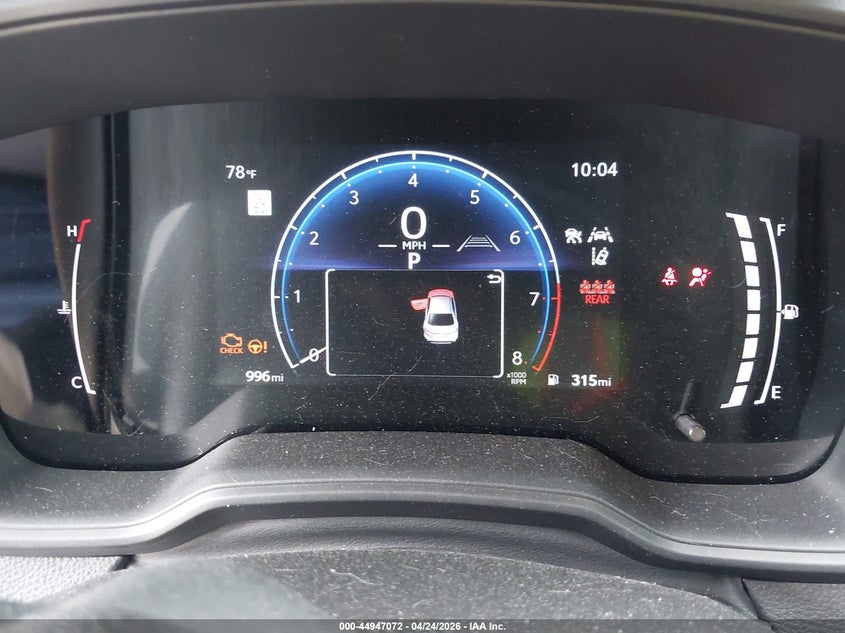 VIN 5YFB4MDE5TP417280 2026 TOYOTA COROLLA LE