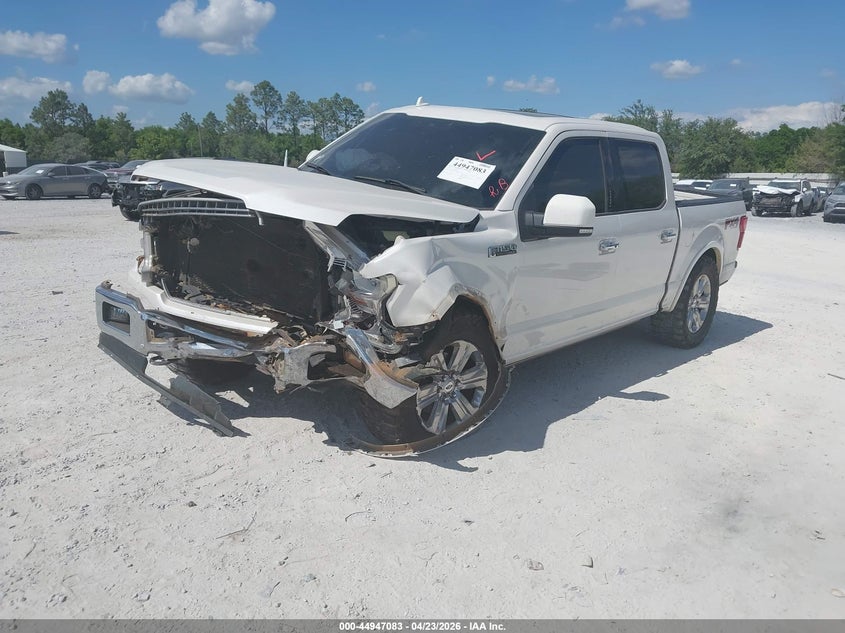 2018 Ford F-150 Lariat 1FTEW1EGXJFC60193 photo 1