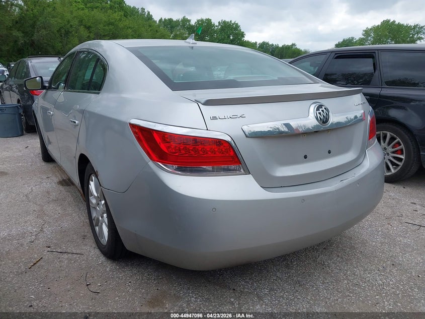 2012 Buick Lacrosse 2.4 Lacrosse Premium 1 Group silver Lot 111044947096 Vin 1G4GD5ER7CF340721