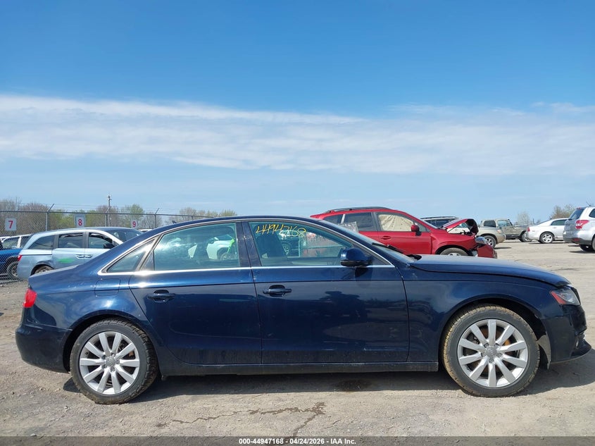 2011 Audi A4 2.0T Premium VIN: WAUFFAFL8BN013940 Lot: 44947168