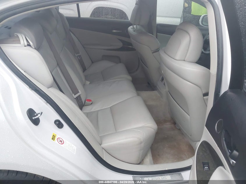 LEXUS GS 350 2008 VIN JTHBE96S980036805
