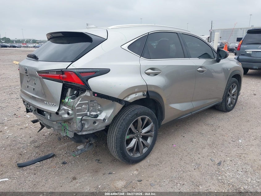 Vin: jtjsarbz6m2181876, lot: 45444641, lexus nx 300 f sport 20214