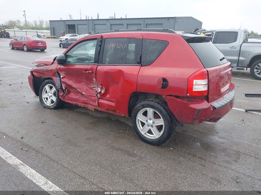 Vin: 1j4nt4fbxad562537, lot: 45444643, jeep compass 20103