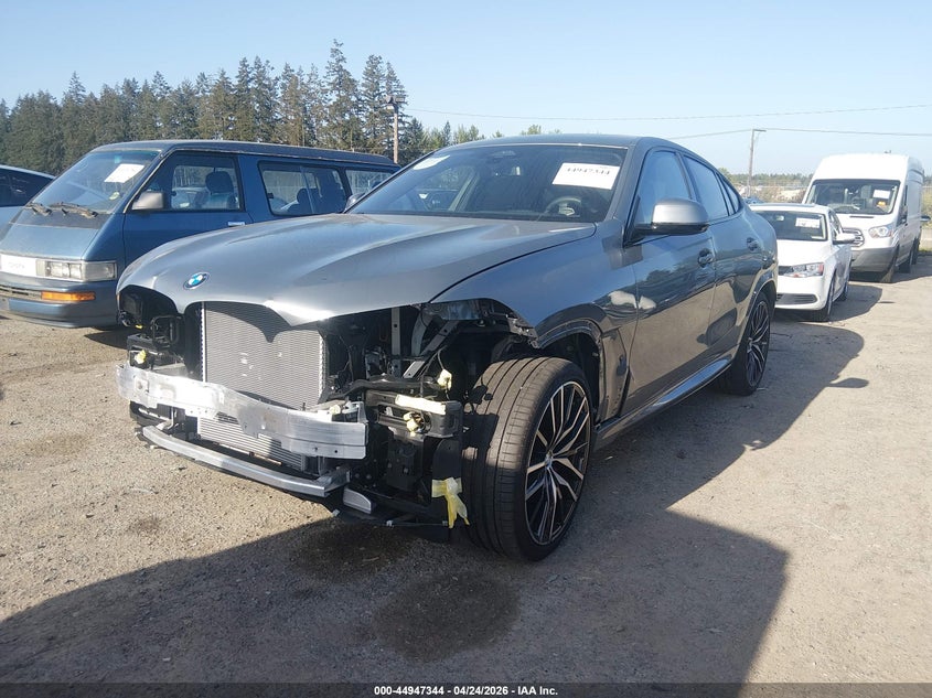 Vin: 5ux33ex03s9x96215, lot: 45444740, bmw x6 xdrive40i 20252