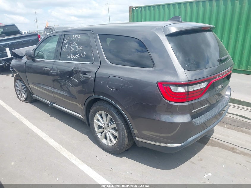 Vin: 1c4rdhfg1lc441542, lot: 45444917, dodge durango special service rwd 20203