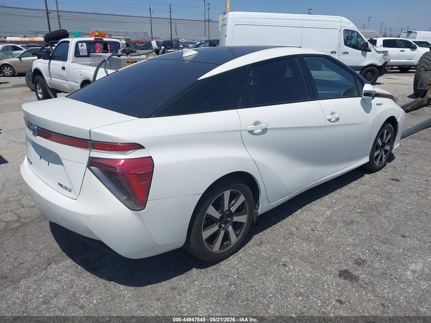 Vin: jtdbvrbd6ja004726, lot: 45444944, toyota mirai 20184