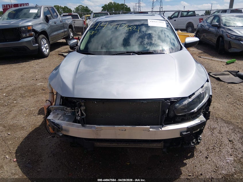 VIN 19XFC1F37ME201674 2021 HONDA CIVIC EX
