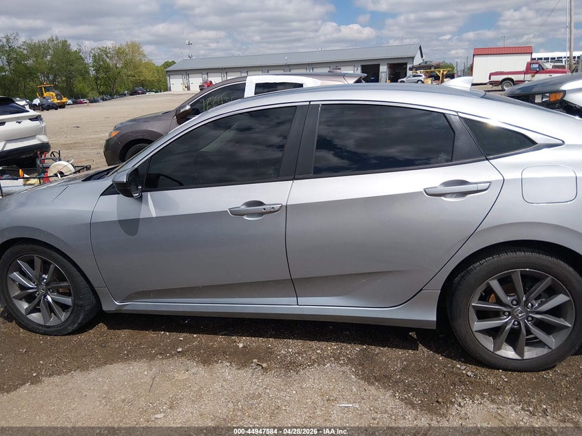 VIN 19XFC1F37ME201674 2021 HONDA CIVIC EX