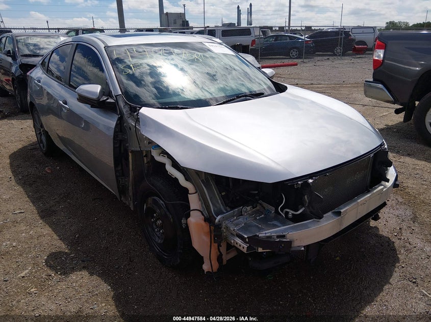 VIN 19XFC1F37ME201674 2021 HONDA CIVIC EX