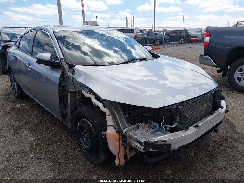 VIN 19XFC1F37ME201674 2021 HONDA CIVIC EX