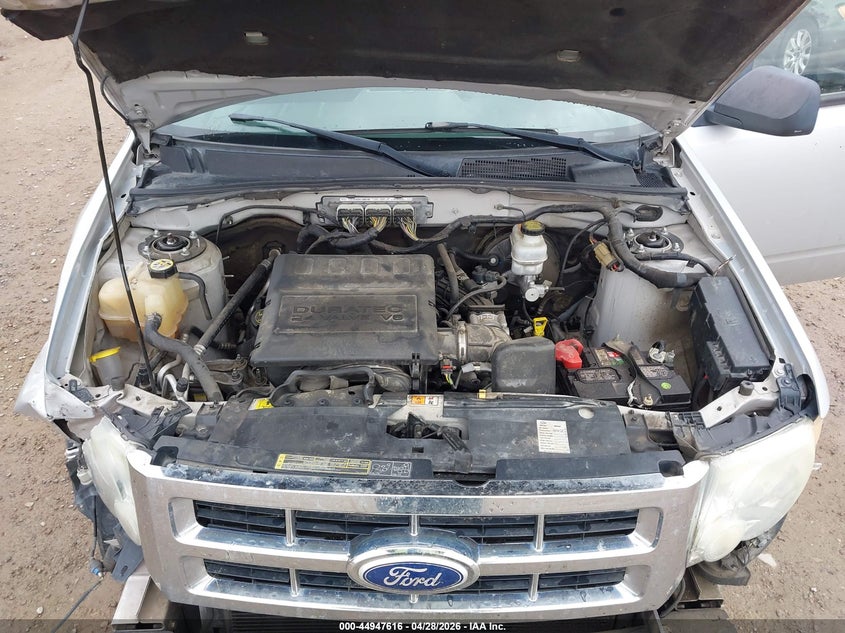 2010 Ford Escape 3.0 Xlt silver Lot 111044947616 Vin 1FMCU9DG2AKC96475