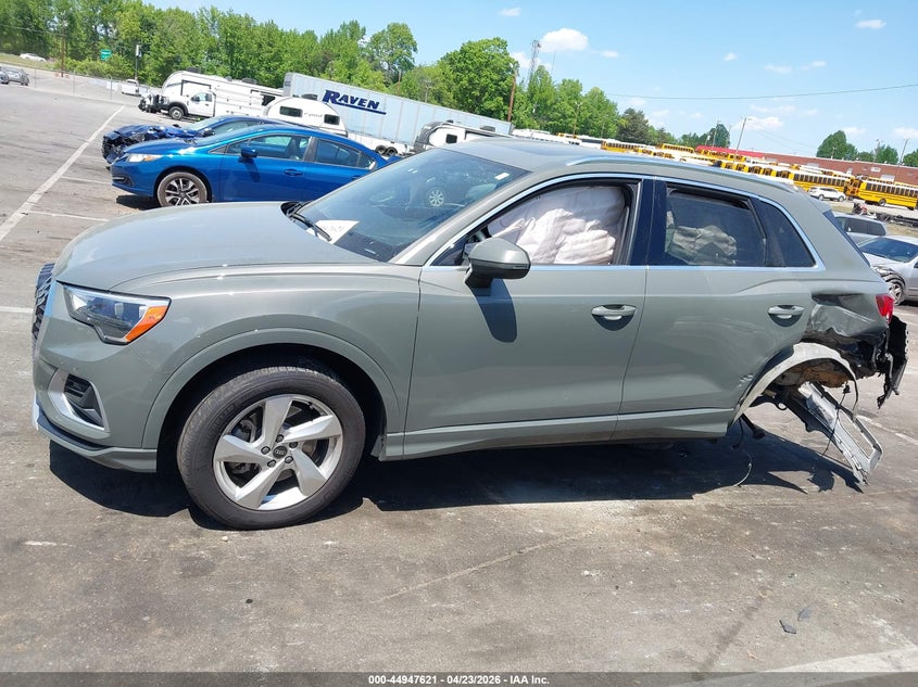 2022 Audi Q3 Premium 40 Tfsi Quattro Tiptronic VIN: WA1AUCF3XN1000837 Lot: 44947621