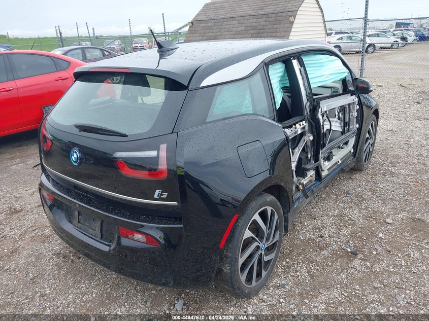 Vin: wby7z4c5xjvd96883, lot: 45445066, bmw i3 94ah w/range extender 20184