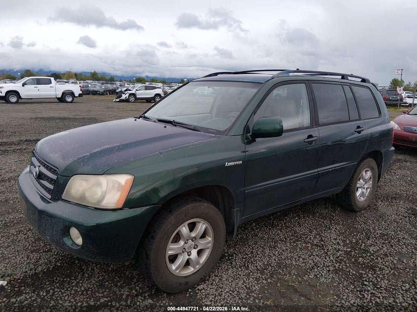 2002 Toyota Highlander Limited V6