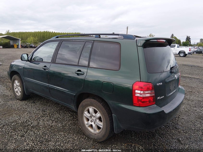 2002 Toyota Highlander Limited V6