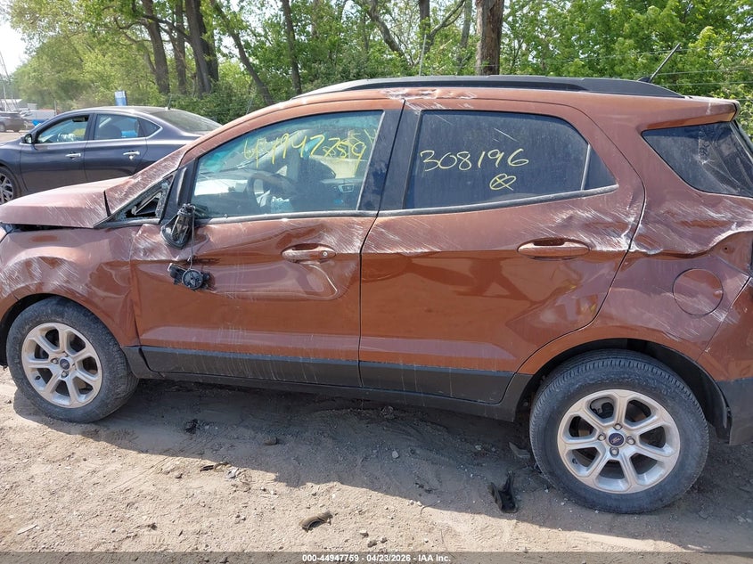 VIN MAJ3S2GE9KC308196 2019 FORD ECOSPORT SE