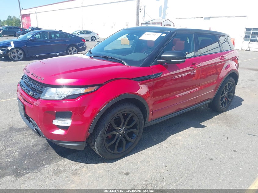 Vin: salvt2bg1dh733614, lot: 45445311, land rover range rover evoque pure 20132