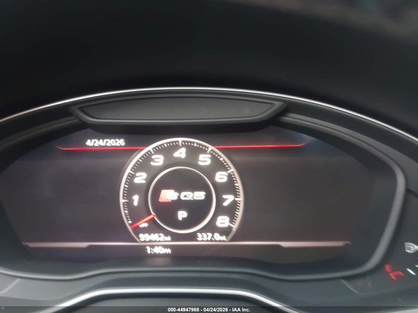 2019 Audi Sq5 3.0T Premium VIN: WA1B4AFY6K2096170 Lot: 44947968