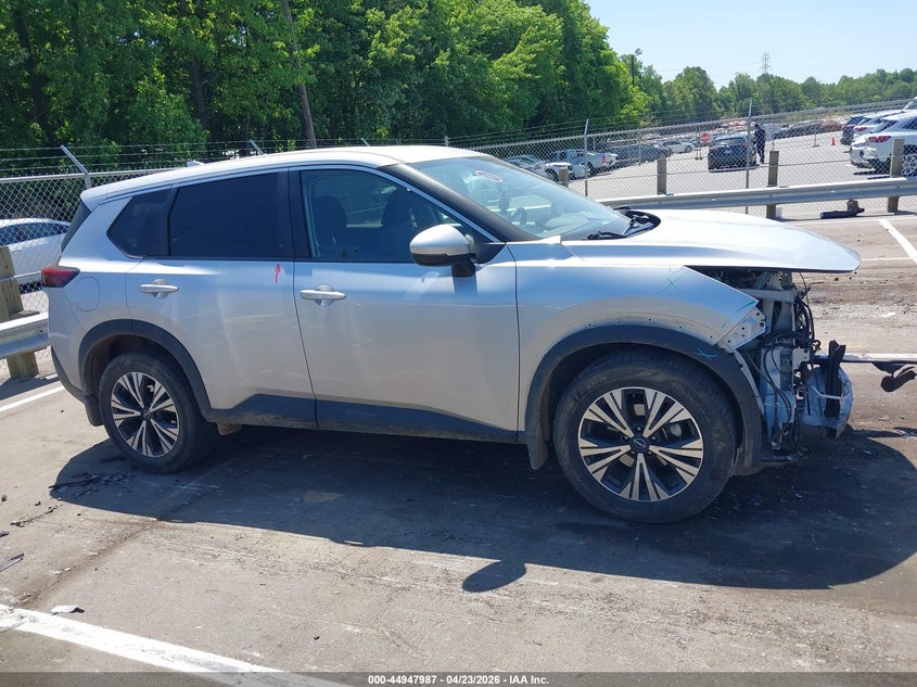 2022 Nissan Rogue Sv Fwd VIN: 5N1BT3BA8NC676947 Lot: 44947987