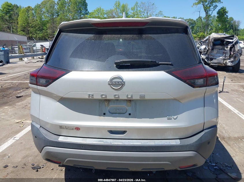 2022 Nissan Rogue Sv Fwd VIN: 5N1BT3BA8NC676947 Lot: 44947987