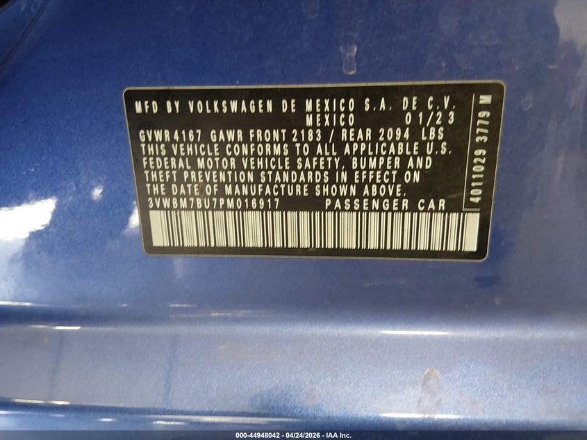 2023 VOLKSWAGEN JETTA 1.5T SPORT — Photo 9
