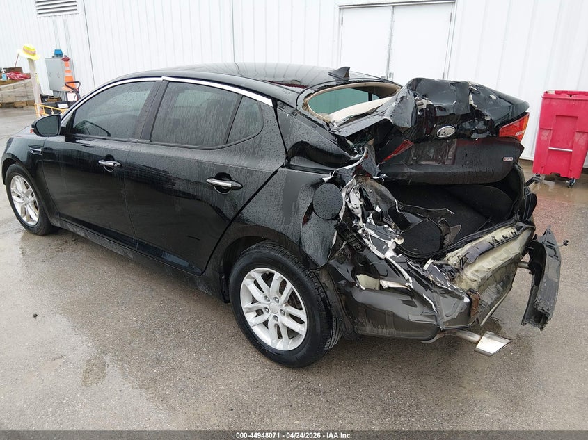 Vin: knagm4a77d5301179, lot: 45445467, kia optima lx 20133