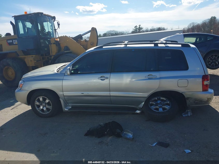 2005 Toyota Highlander V6 VIN: JTEEP21AX50102817 Lot: 44948132