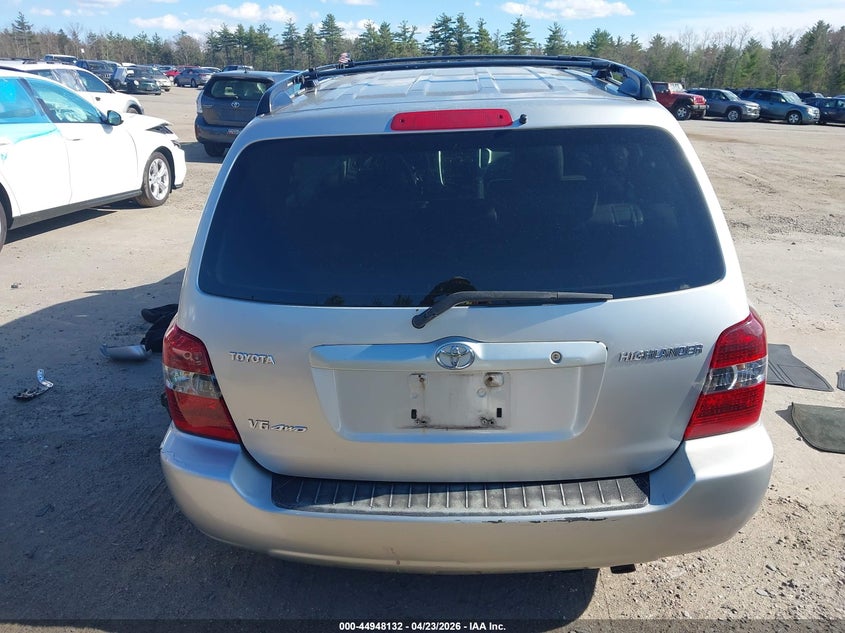 2005 Toyota Highlander V6 VIN: JTEEP21AX50102817 Lot: 44948132