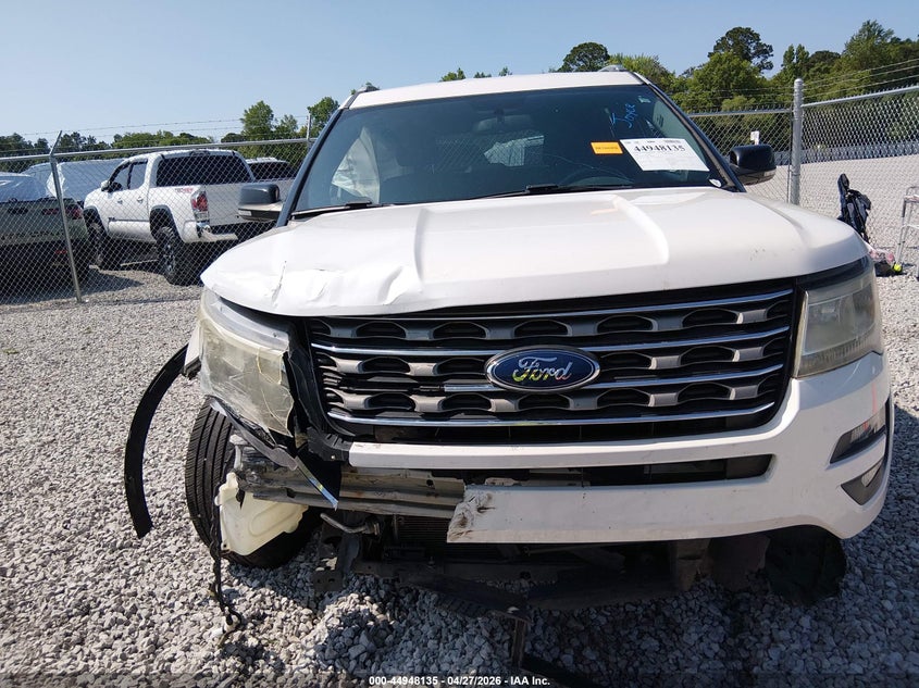 VIN 1FM5K7D87HGD00206 2017 FORD EXPLORER XLT