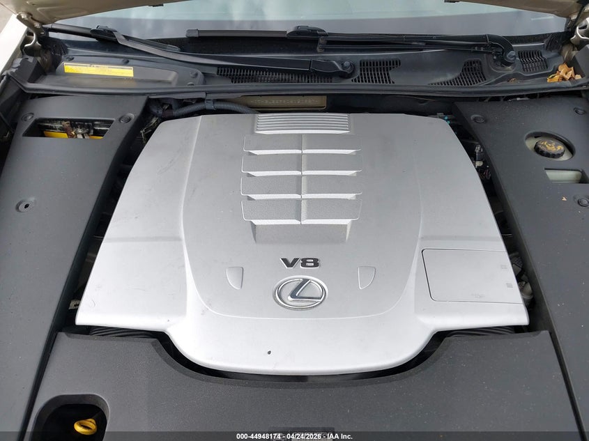 2013 Lexus Ls 460 VIN: JTHBL5EF8D5121957 Lot: 44948174