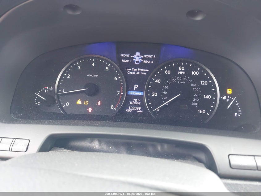 2013 Lexus Ls 460 VIN: JTHBL5EF8D5121957 Lot: 44948174