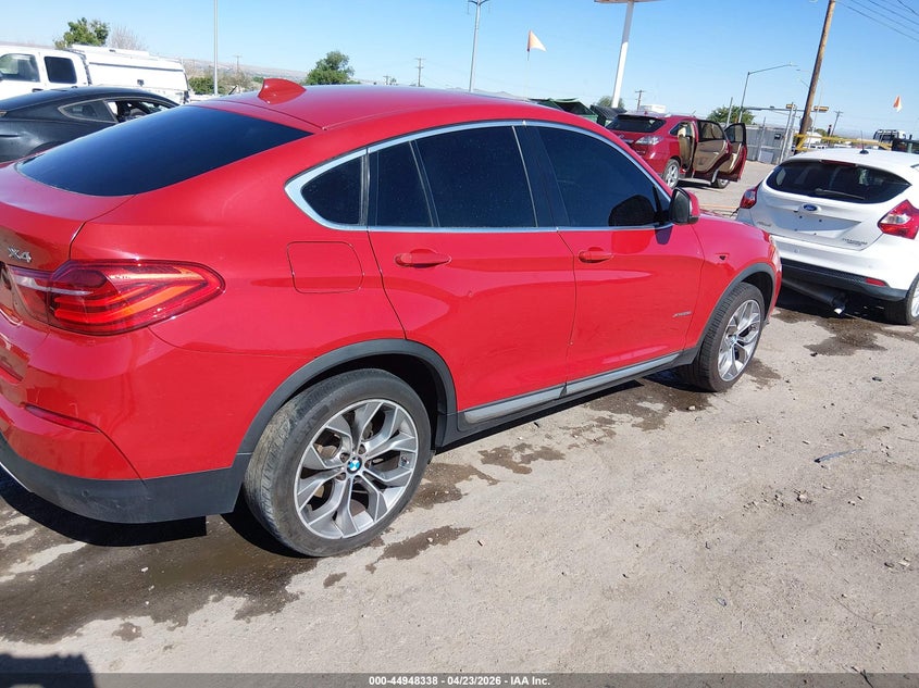 2016 BMW X4 xDrive28I VIN: 5UXXW3C53G0M89590 Lot: 44948338