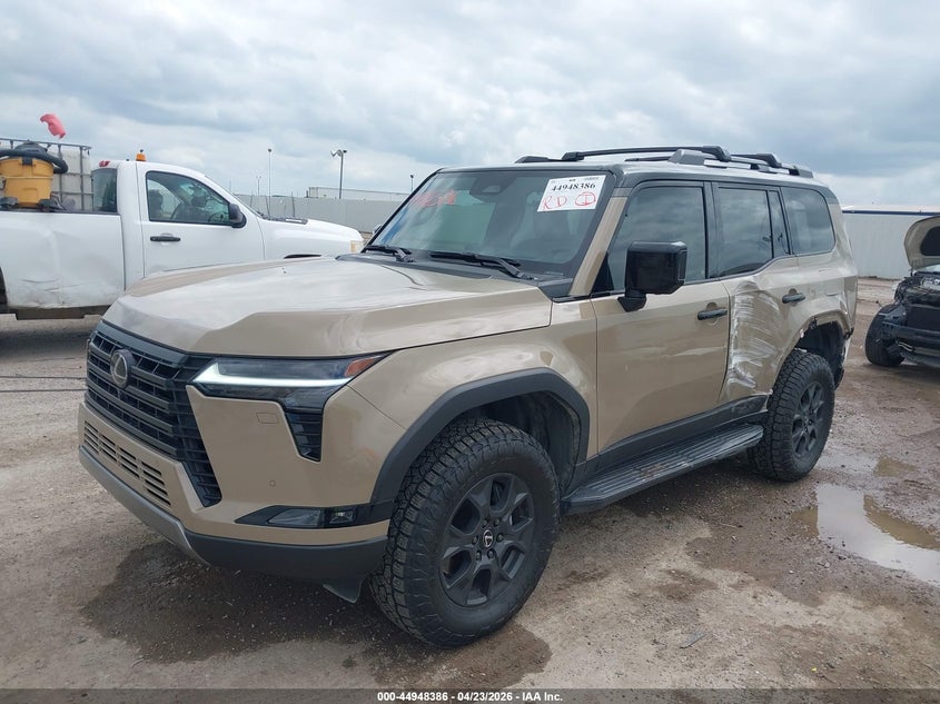 Vin: jtjtbcdx4s5037491, lot: 45445782, lexus gx 550 overtrail+ 20252