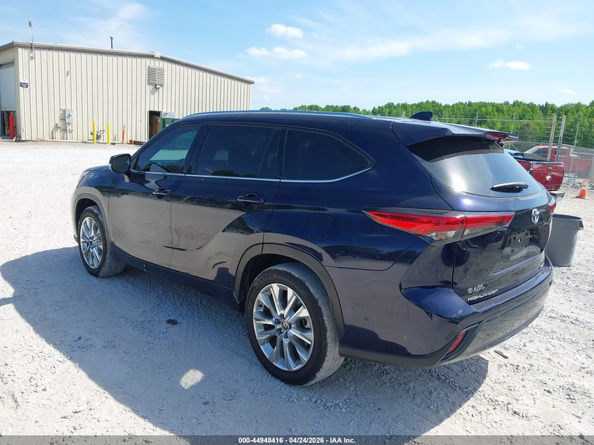 Vin: 5tdkdrah4ps019809, lot: 45445812, toyota highlander limited 20233