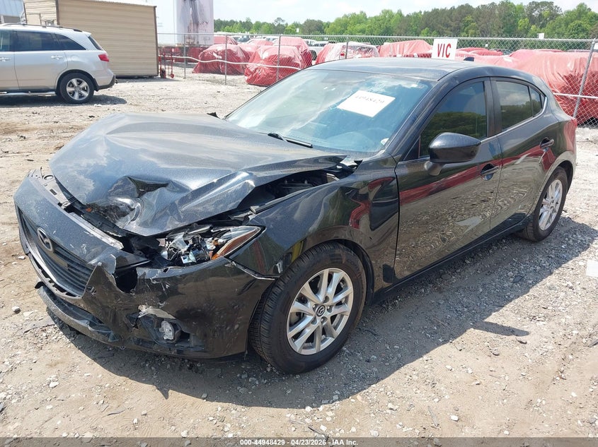 Vin: 3mzbm1l75fm177805, lot: 45445825, mazda mazda3 i touring 20152