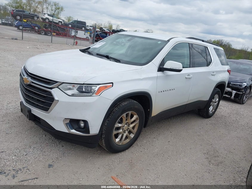 2021 Chevrolet Traverse Awd Lt Leather 1GNEVHKW9MJ222521 photo 1