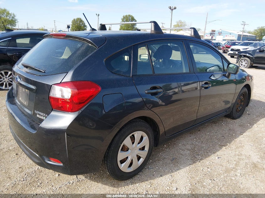 Vin: jf1gpaa64fh273428, lot: 45446061, subaru impreza 2.0i 20154