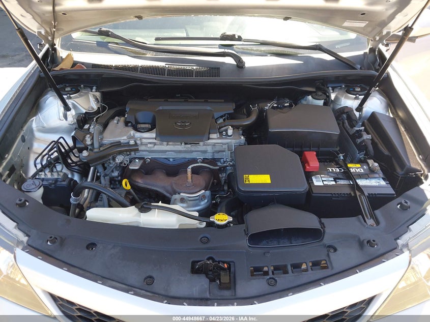 2012 TOYOTA CAMRY SEDAN 2.5L I-4 DOHC, VVT, 173HP