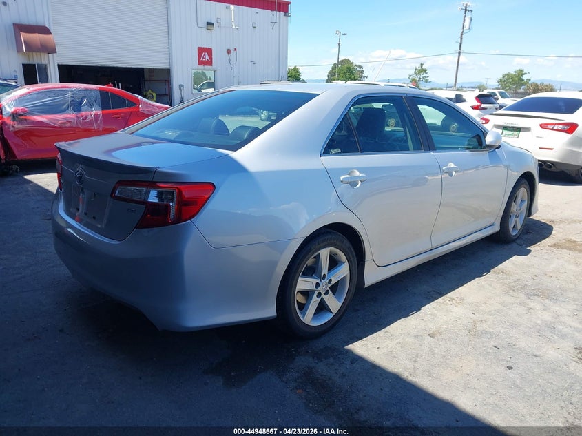 2012 TOYOTA CAMRY SEDAN 2.5L I-4 DOHC, VVT, 173HP