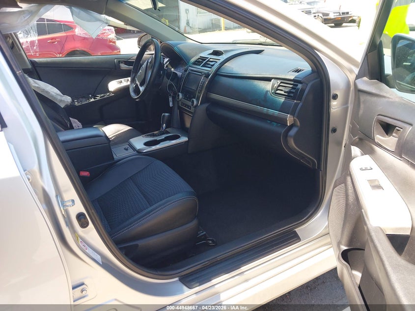 2012 TOYOTA CAMRY SEDAN 2.5L I-4 DOHC, VVT, 173HP