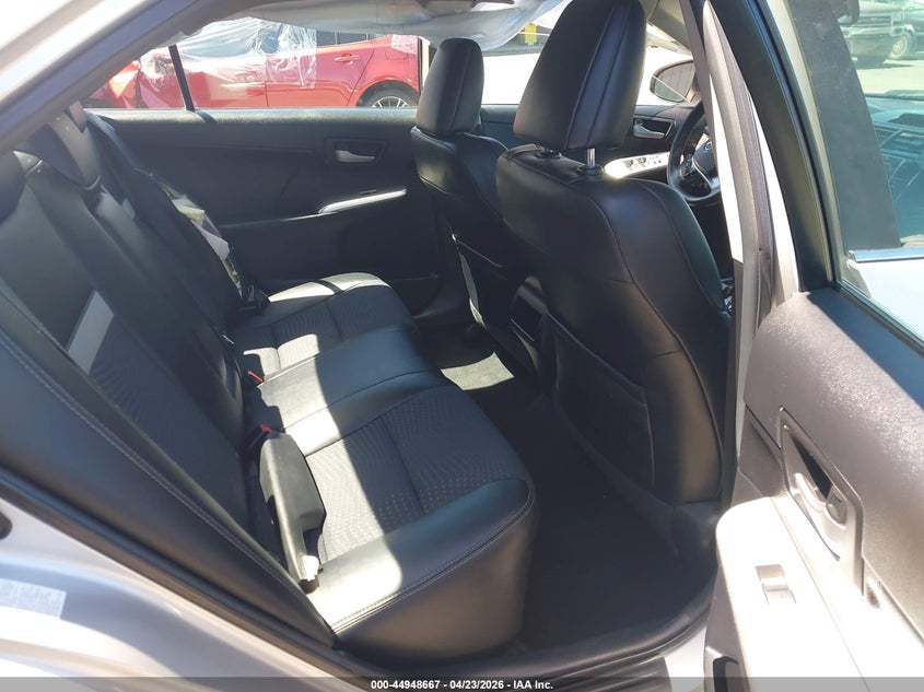 2012 TOYOTA CAMRY SEDAN 2.5L I-4 DOHC, VVT, 173HP
