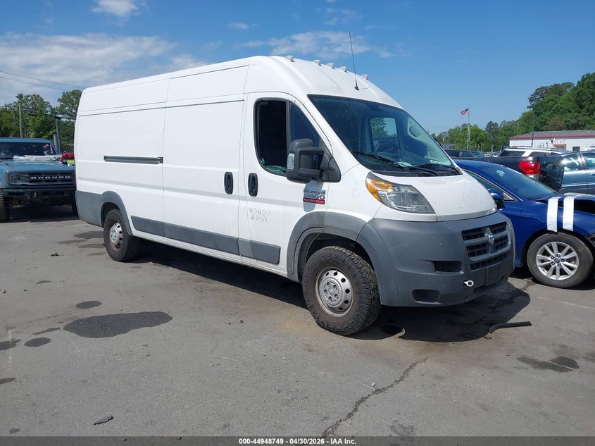2018 Ram Promaster  Cargo Van High Roof 159 Wb Ext